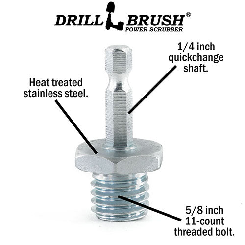 Threaded to Quick Change Adapter - Drill Accessory | SKU - Image 3