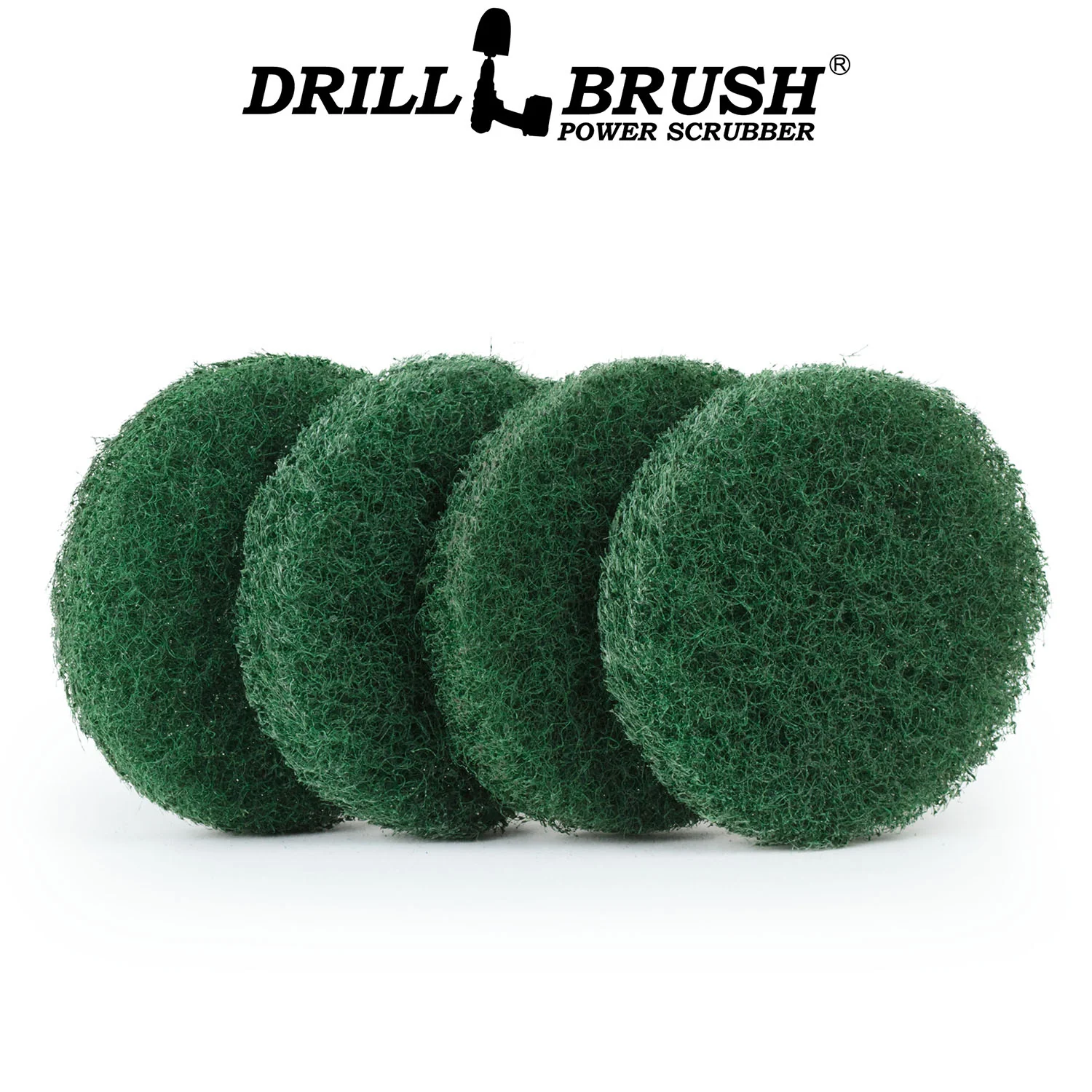 4in Green Scrubbing Pads Refill - Abrasive- Kitchen & Grill Cleaning | 4in-P4G-refill-DB - Image 2