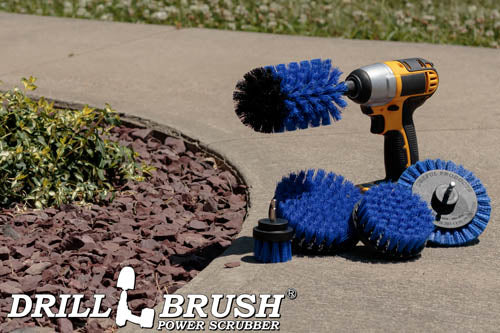 5in Flat Brush, 4in Flat Brush, 2in Short Brush, and Jumbo Original all in Medium Blue - Aquarium Cleaning Products | B-S-E542J-QC-DB - Image 7