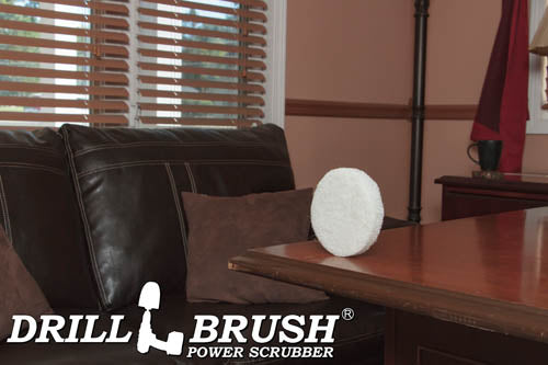 5 inch Diameter White Fine Polishing Pad - Image 5