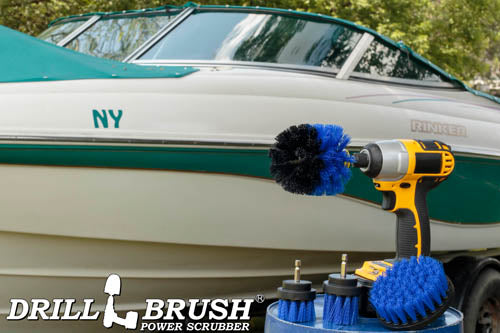 Original, 4in, 2in, & 2in-L Blue Brushes - Medium Bristles - Pool & Marine | B-42OS-2L-QC-DB - Image 6