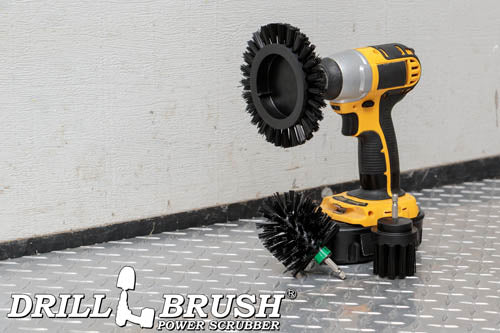 Edge Brush, 2in Long, and Mini Original Brush all in Ultra Stiff Black - Grill Cleaning | K-EMS-2L-QC-DB - Image 6