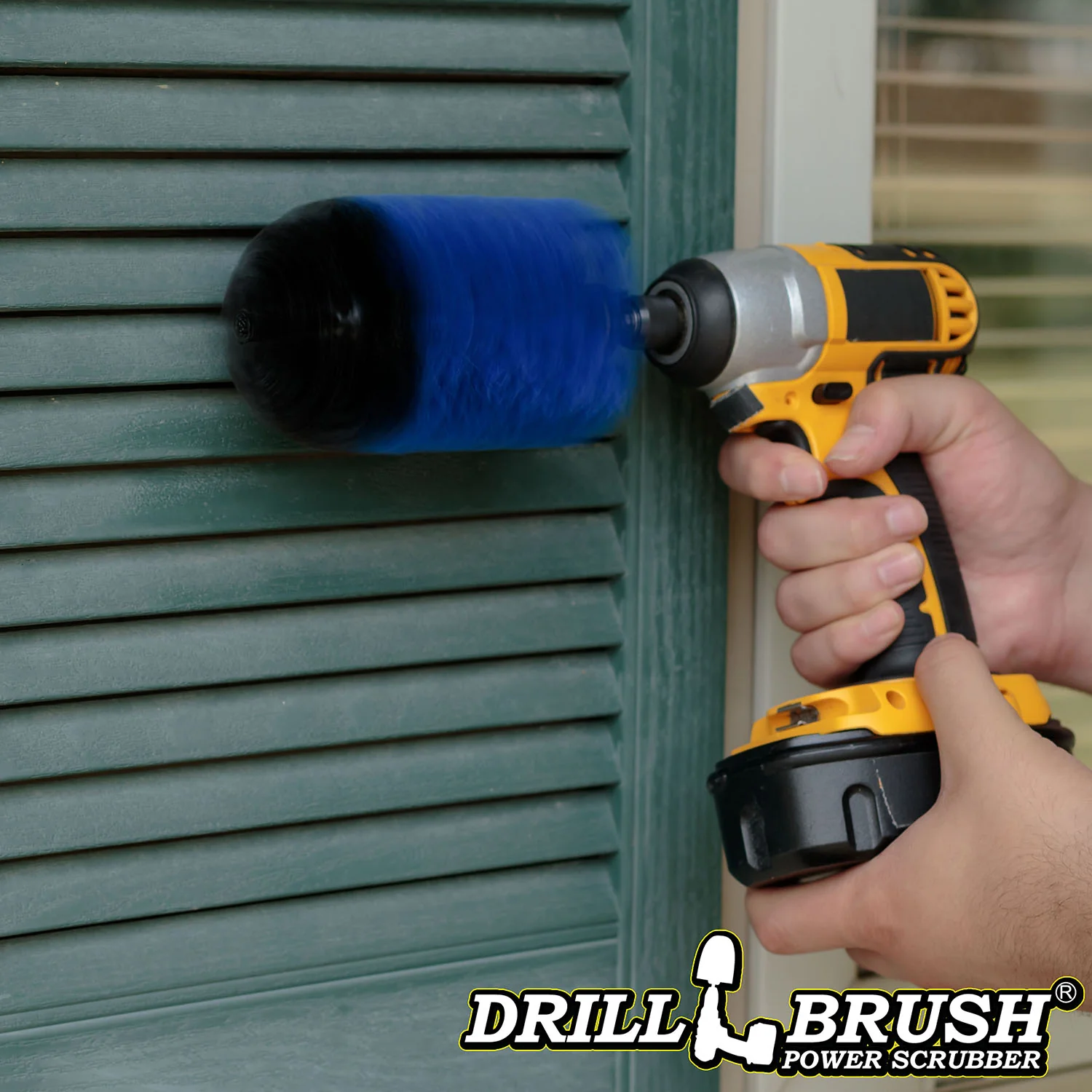 Jumbo Original Blue Brush - Medium Bristles - Marine & Pool Cleaning | J-S-B-QC-DB - Image 2