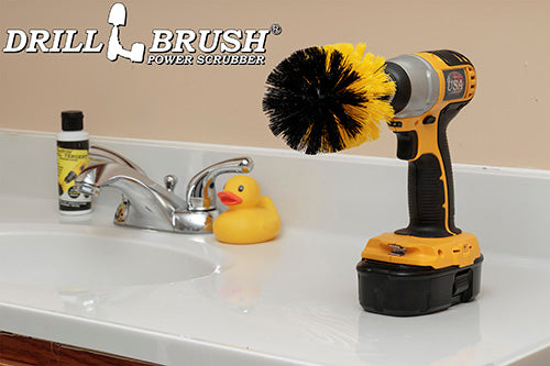 Original Yellow Brush - Medium Stiffness - Bullet Shaped - Bathroom & Shower | O-S-Y-QC-DB - Image 5