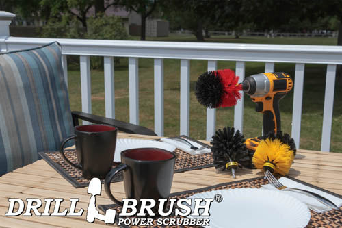 Original Brush 3-Pc. Kit - Medium, Stiff, & Ultra Stiff - Bathroom, Outdoor, & Grill | O-S-YRK-QC-DB - Image 6