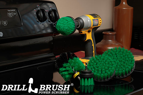 Original, 4in, 5in, 2in Short, and Corner Green Brushes - Medium Stiffness - Kitchen Cleaning | G-S-542CO-QC-DB - Image 7