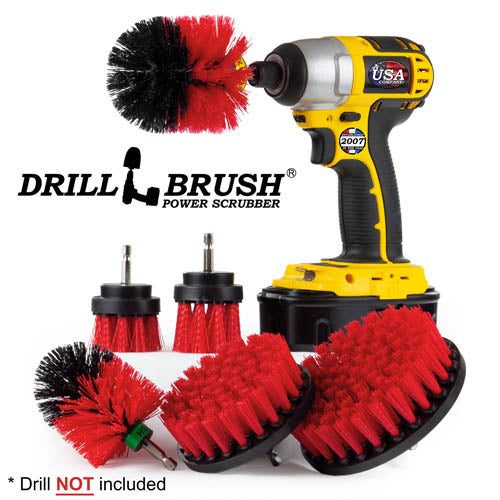 Ultimate Red Kit - Stiff Bristles - Outdoor & Patio Cleaning | R-542OMS-2L-QC-DB - Image 2