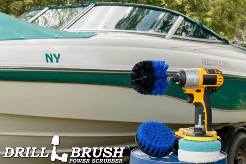 Original & 4in Blue Brushes w/4in Pads - Soft Pads - Pool & Marine | S-B4O-P4-WU-4V-QC-DB - Image 6