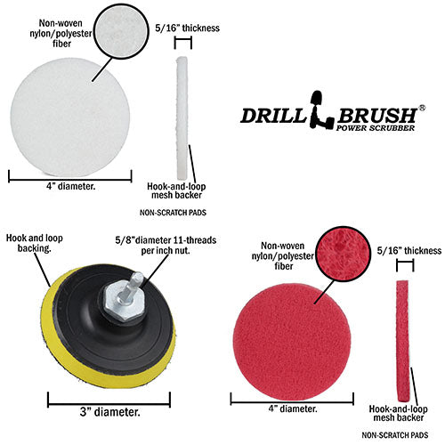 Soft White 4in, 2in Short, & Original Brush Kit with Useful All-Purpose Cleaning Paste Bundle - Soft Bristles - 260g Multi-Purpose Cleaning Paste | W-S-42O-3V-QC-DB-UP1 - Image 7
