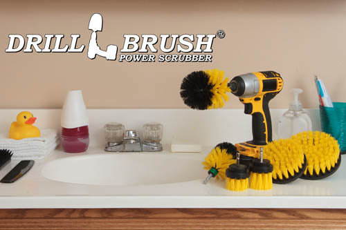 Ultimate Yellow Kit - Medium Bristles - Bathroom & Shower Cleaning | Y-542OMS-2L-QC-DB - Image 7