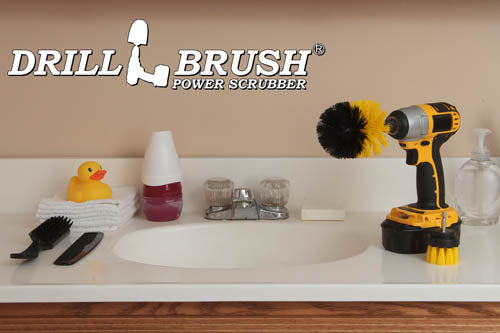 Original & 2in Yellow Brushes - Medium Stiffness - Bathroom & Shower Cleaning | Y-S-2O-QC-DB - Image 6